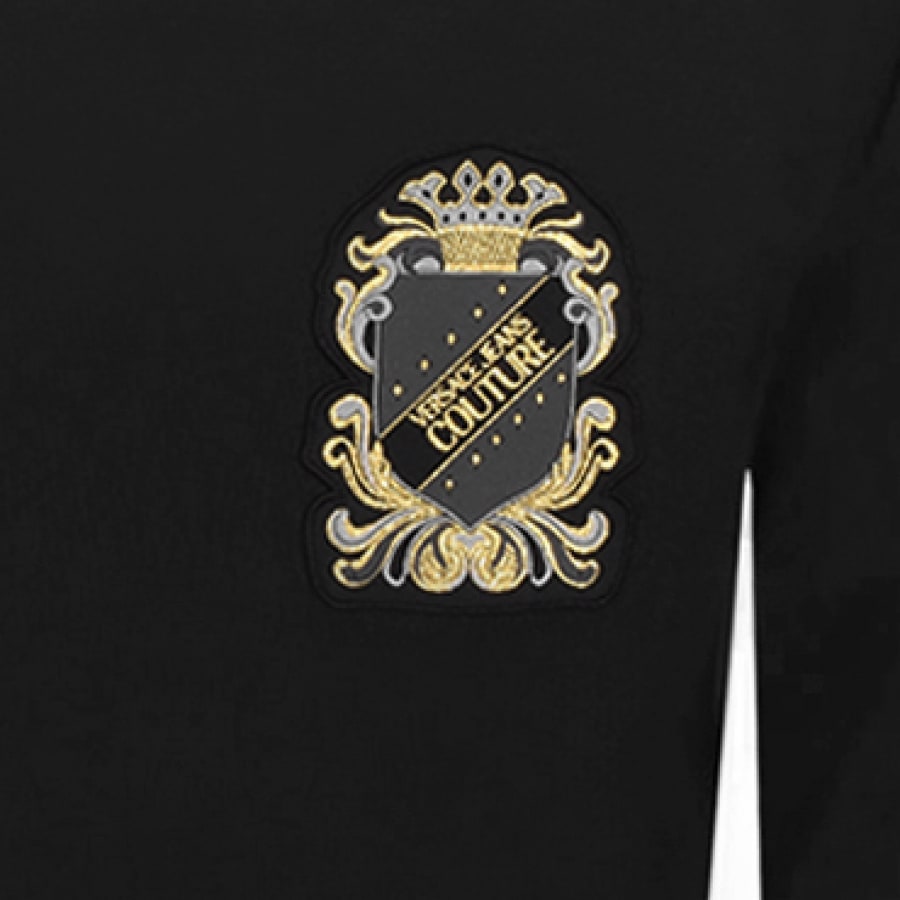 Alternative Image for ProductVersace Jeans Couture Shield Sweatshirt Black3